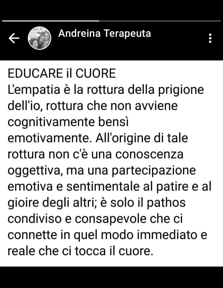da facebook – educare con il cuore